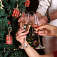 Christmas Alloy Enamel Wine Glass Charms(AJEW-SC0002-03)-5