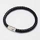 Braided Leather Cord Bracelets(BJEW-I199-04)-1