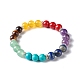 7 Chakra Healing Reiki Yoga Bracelet for Girl Women(X1-BJEW-TA00020)-4