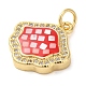 Rack Plating Brass Cubic Zirconia Pendants(KK-K385-080G)-3