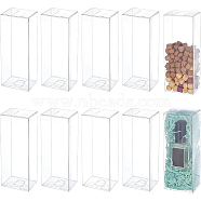 BENECREAT Transparent Plastic PET Box Gift Packaging, Rectangle, Clear, 17.5x6.5x5cm(CON-BC0001-36A)