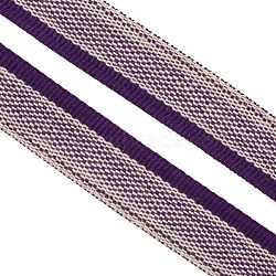 Polyester Book Headbands, for Book Binding Decoration, Medium Purple, 1/2 inch(13~15x1mm)(OCOR-WH0068-65L)