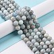 Natural Aquamarine Beads Strands(G-F641-02-10mm-01A)-4