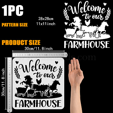PET Hollow Out Drawing Painting Stencils(DIY-WH0391-0784)-2