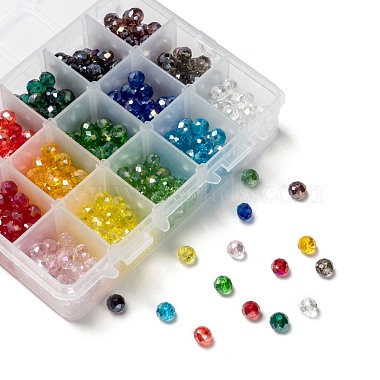 Perles de verre galvanisées 15 couleurs(EGLA-JP0002-02B-8mm)-5