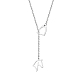 Non-Tarnish Stainless Steel Lariat Necklaces(JR3164-2)-1