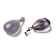 Natural Fluorite Pendants(G-C155-01A-P)-2