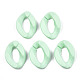 Opaque Spray Painted Acrylic Linking Rings(X-OACR-S036-001A-I12)-1