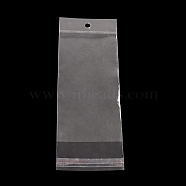 Rectangle OPP Cellophane Bags, Clear, 26.5x6cm, Unilateral Thickness: 0.035mm, Inner Measure: 21x6cm(OPC-R012-74)