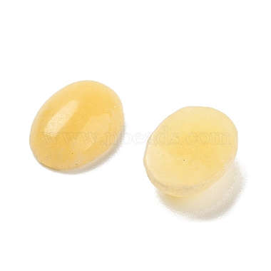 natürlichen gelben Jade cabochons(G-G145-01B-53)-2