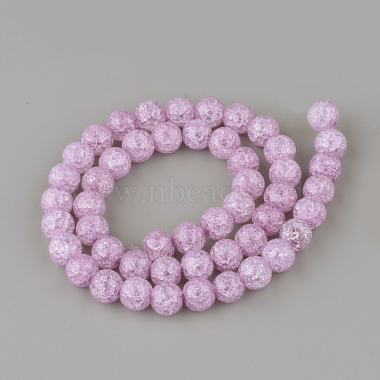 Synthetic Crackle Quartz Beads Strands(X-GLAA-S134-8mm-14)-2
