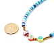 Fruits & Disc Handmade Polymer Clay Beaded Necklace for Teen Girl Women(NJEW-JN03734)-3