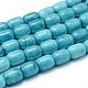Dyed Barrel Natural White Jade Beads Strands(G-F216-13x18mm-14C)-1