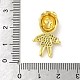 Rack Plating Brass Micro Pave CLear Cubic Zirconia Pendants(KK-C053-06B-G)-3