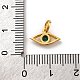 Brass Micro Pave Cubic Zirconia Charms(KK-U033-21G-02)-3