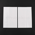 PET Heat Shrinkable Bag, Vacuum Cup Membrane, Shrink Film, Doubleport Bag, Rectangle, WhiteSmoke, 255x170x0.1mm(FIND-WH0099-53C)