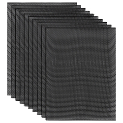 PVC Dustproof Net for Notebook Computer, Black, 300x220x0.2mm, Hole: 0.8mm(KY-WH0046-120B-02)