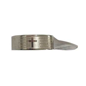 Stainless Steel Finger Rings, Ring Shape, Stainless Steel Color, Inner Diameter: 18mm
