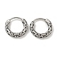 316 Surgical Stainless Steel Hoop Earrings(EJEW-D096-19K-AS)-1