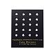 Cubic Zirconia Ear Studs(X-EJEW-E098-H-02)-1