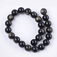 Natural Golden Sheen Obsidian Beads Strands(X-G-S333-8mm-025)-2