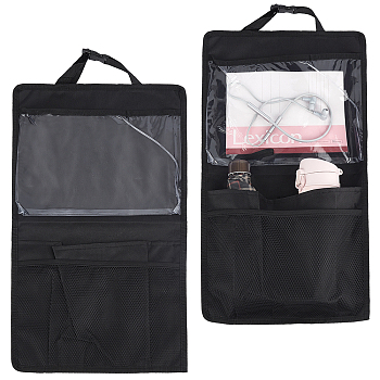 Gorgecraft Oxford Cloth Carriage Bag, Automotive Accessories, Rectangle, Black, 51x29.5cm, 2pcs/set