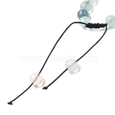 bracelets de perles de fluorite naturelle(BJEW-K228-03)-3