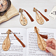 4Pcs 4 Style Ancient Musical Instrument Pipa Chinese Style Bookmark with Tassels for Book Lover(AJEW-NB0002-72)-3