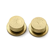 Brass Jewelries Bearings, with 303 Stainless Steel, Rotating Accessories, Clay Craft Mold Tools, Column, Raw(Unplated), 0.5x0.25cm(KK-K374-02B-G)