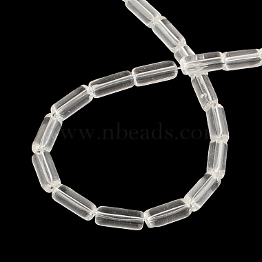 Chapelets de perles en verre transparent(X-GLAA-R162-15x6-09)-2