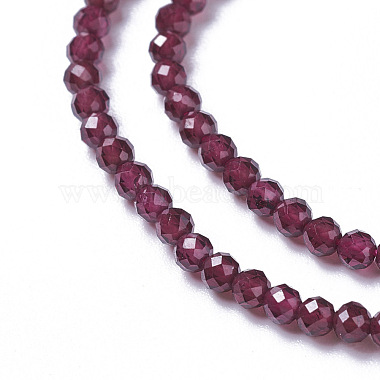 Natural Garnet Beads Strands(X-G-F596-03-4mm)-3