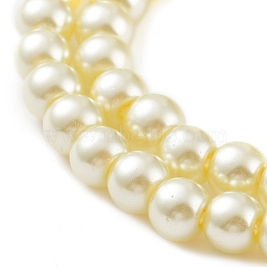 Chapelets de perles rondes en verre peint(HY-Q003-6mm-21)-3