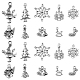 60pcs 10 pendentifs en alliage de style tibétain(FIND-FS0001-27)-1