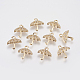Brass Micro Pave Cubic Zirconia Charms(KK-A144-002G)-1