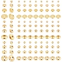 Golden Dice Brass Spacer Beads(KK-PH0003-78)
