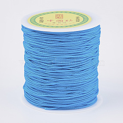 Nylon Thread, Deep Sky Blue, 1.5mm, about 120.29 yards(110m)/roll(NWIR-S007-23)