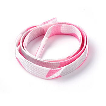 Polyester Cord Shoelace, Pink, 52~53.5cm, 9mm