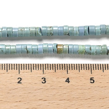 天然ターコイズビーズストランド(X-G-M422-C01-01)-5
