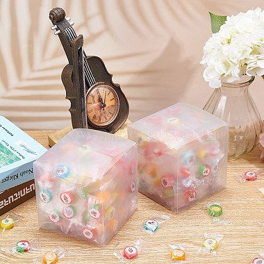 Frosted PVC Rectangle Favor Box Candy Treat Gift Box(CON-BC0006-38)-7