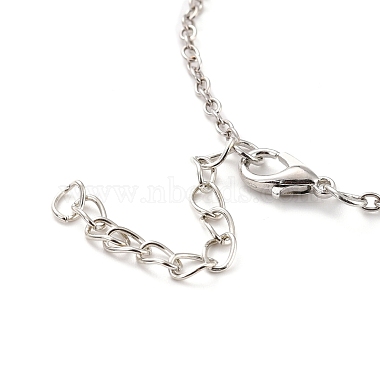 Ожерелья с подвесками из сплава Best Buds(NJEW-K124-03A-P)-8