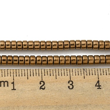 brins de perles d'hématite non magnétiques synthétiques galvanisées(G-K361-A05-01)-4
