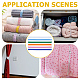 30Pcs Buttonhole Elastic Bands with Plastic Button(OCOR-WH0077-082)-5