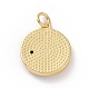 Rack Plating Brass Micro Pave Cubic Zirconia Pendants(ZIRC-C042-18)-3