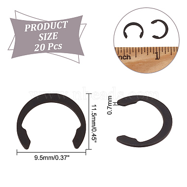 20Pcs Stainless Steel Automatic Transmission Fluid Pump Retaining Ring(FIND-HY0003-16)-3