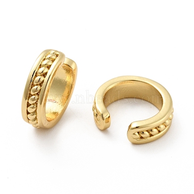 Brass Open Cuff Earrings for Women(EJEW-G297-29G)-2