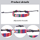 24Pcs 24 Style Jute Braided Cord Bracelets Set with Wax Cord(BJEW-AN0001-61)-6