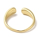 Rack Plating Brass Open Cuff Finger Rings for Women(RJEW-L123-006G)-3