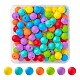 7 Colors Food Grade Eco-Friendly Silicone Beads(SIL-LS0001-02A)-1