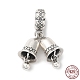 Thailand 925 Sterling Silver European Dangle Charms(STER-D018-01AS)-1
