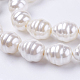 Shell Pearl Beads Strands(BSHE-L035-D01)-1